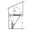 Concertina Steel Loft Ladder